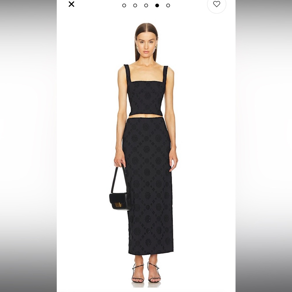 Helsa - Eyelet Skirt Set